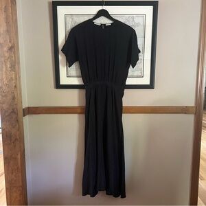 Vintage Calvin Klein Silk Polka Dot Dress